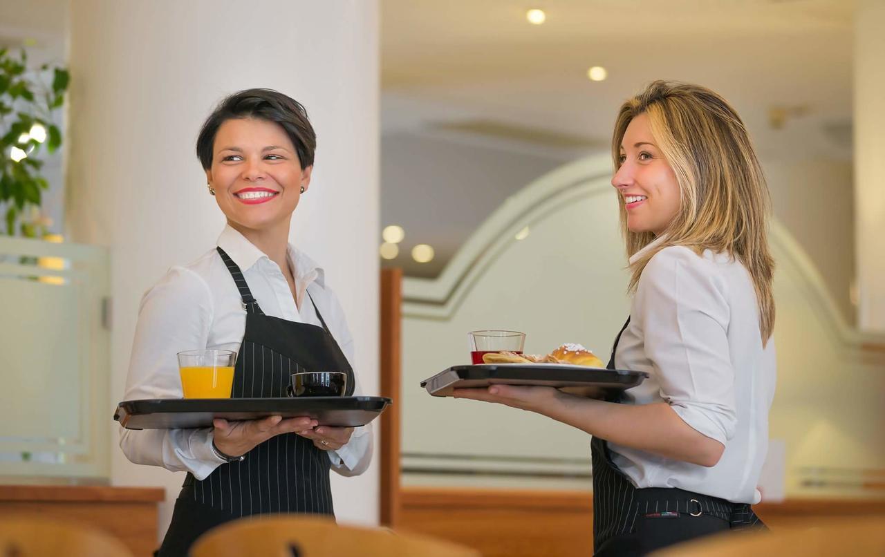 Una Hotels Occhiobello Bagian luar foto
