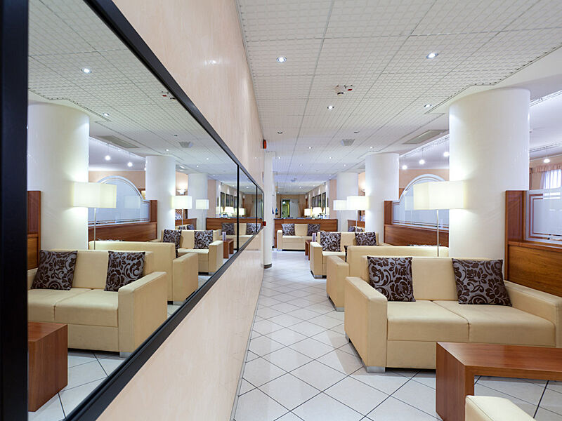 Una Hotels Occhiobello Bagian luar foto